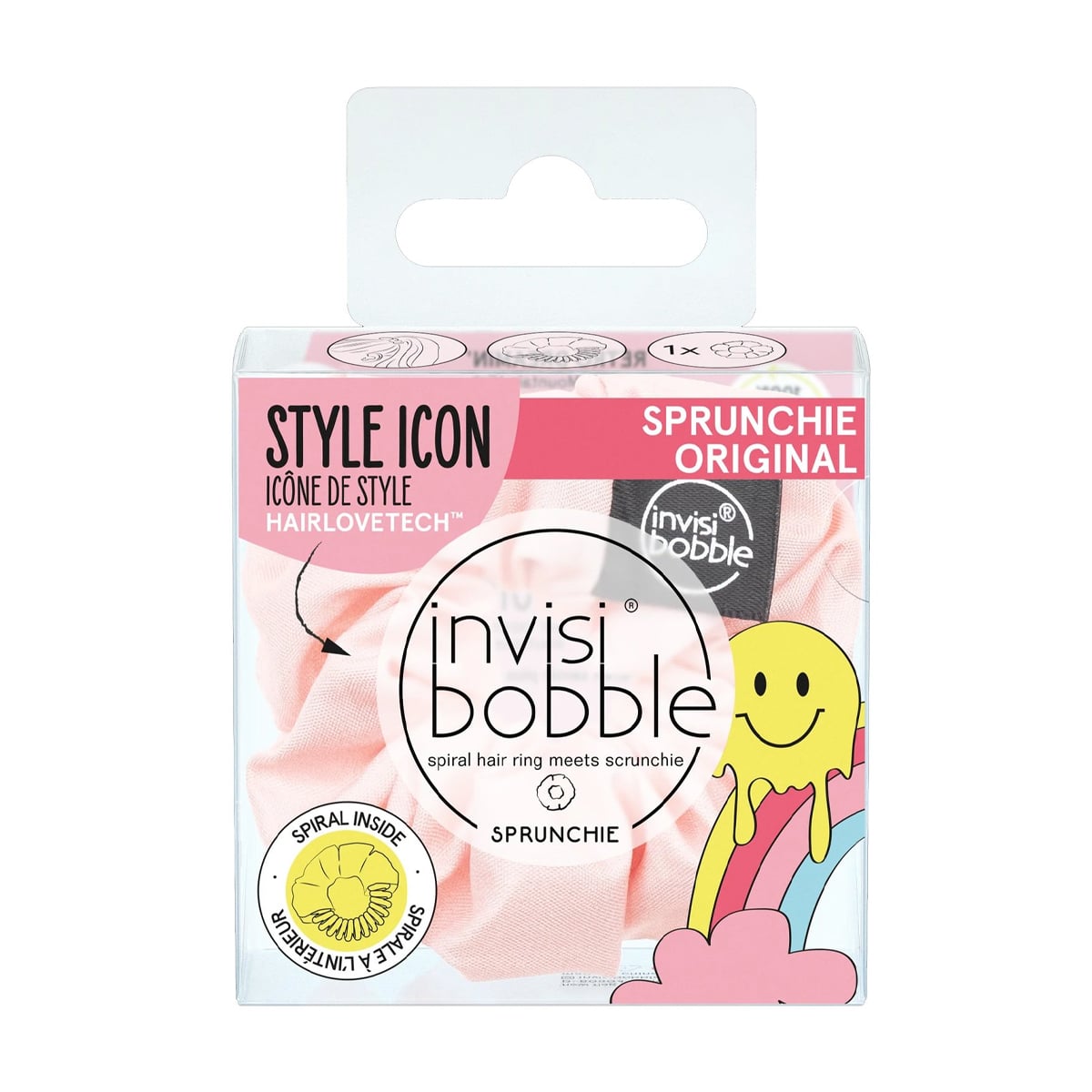 Резинка-браслет для волосся Invisibobble Sprunchie Original Retro Dreamin Paint No Mountain High, 1 шт